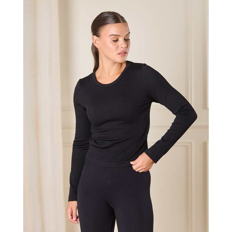 Woman Black Active T-shirt|Small|Medium|Large