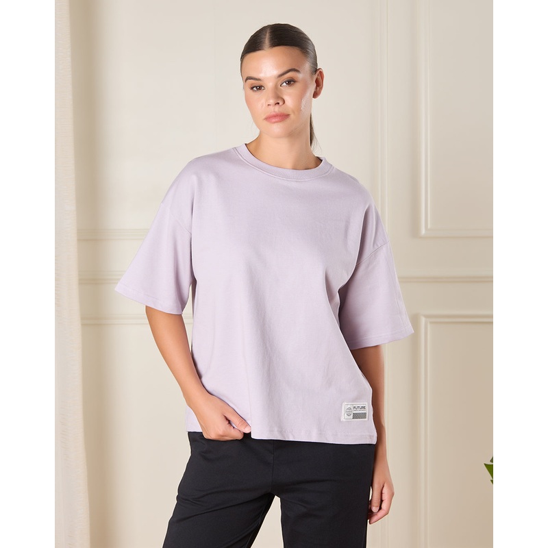Woman Lilac Active T-shirt|Small|Medium|Large|X-Large