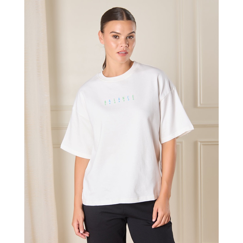 Woman White Active T-shirt|Small|Medium|Large|X-Large