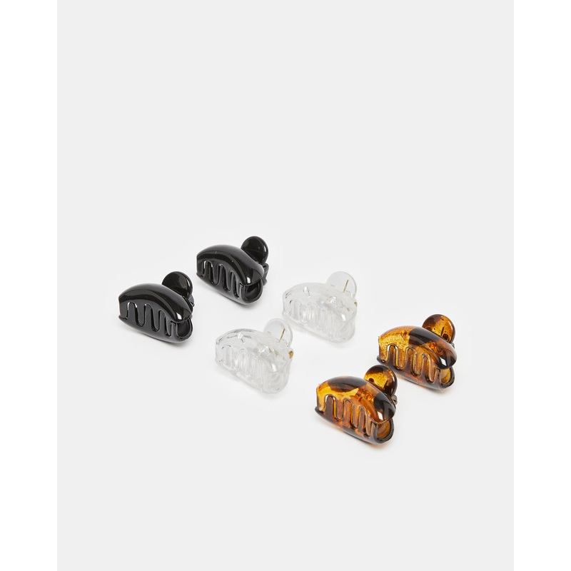 Women Assorted Hair Jaw Clip Set (6 Piece)