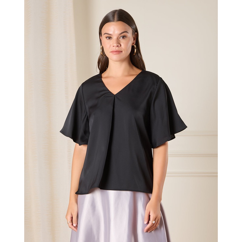 Women Black Casual Blouse|Small|Medium|Large|X-Large