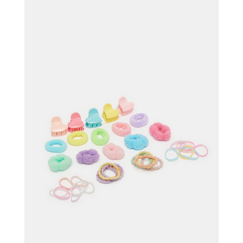 Girls Hair Claw And Scrunchy Set