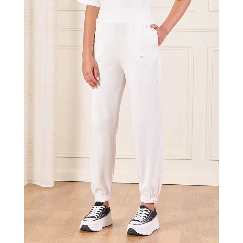 Senior Girls Ivory Active Pants