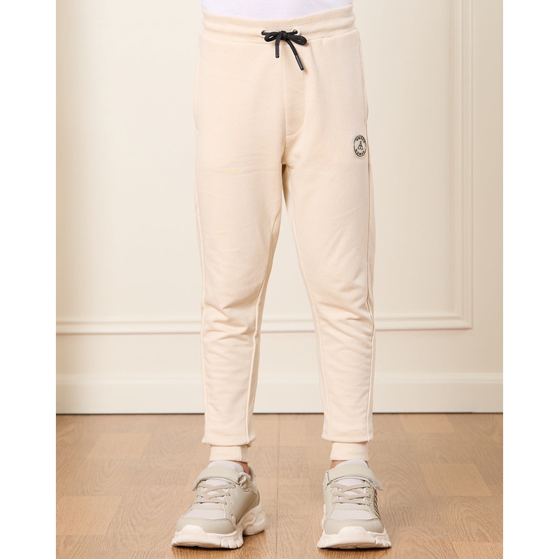 Boys Beige Basic Active Pants|2-3 Years|3-4 Years|4-5 Years|5-6 Years|6-7 Years|7-8 Years