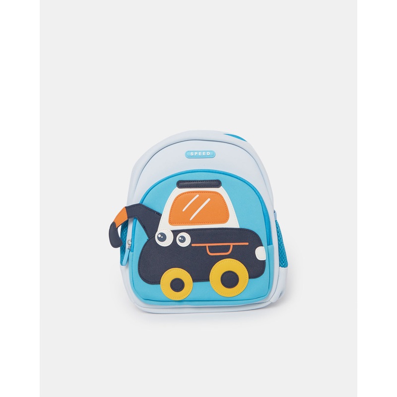 Boys Blue Embellished Backpack