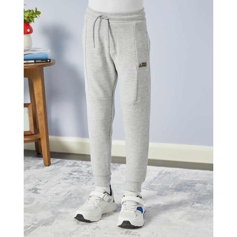 Boys Grey Ottoman Track Pants|2-3 Years|3-4 Years|4-5 Years|5-6 Years|6-7 Years|7-8 Years