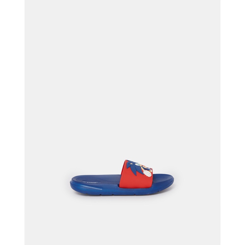 Boys Navy And Red Sonic Slide|EU25|EU26|EU27|EU28|EU29|EU30