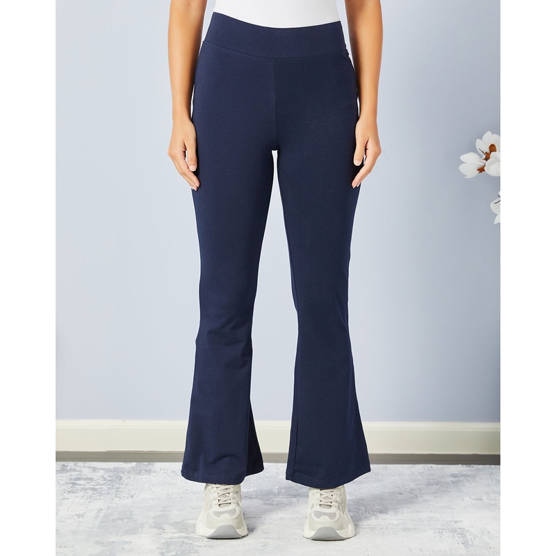 Women Navy Wide leg Legging|Small|Medium|Large|X-Large