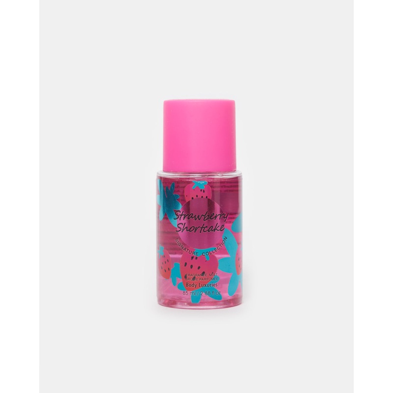 Body Luxuries Strawberry Shortcake Body Mist For Women (85ml)
