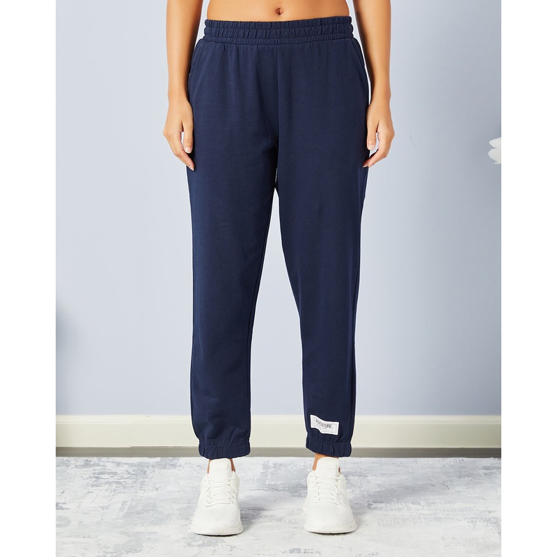 Women Navy Solid Active Pants|Small|Medium|Large|X-Large