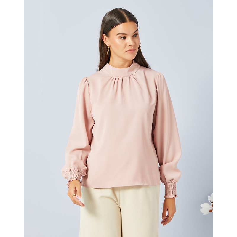 Women Pink Solid Casual Top|Small|Medium|Large|X-Large