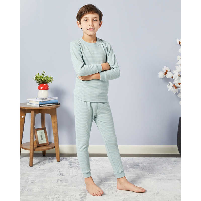 Boys Green Printed Pyjama Set|2-3 Years|3-4 Years|4-5 Years|5-6 Years|6-7 Years|7-8 Years