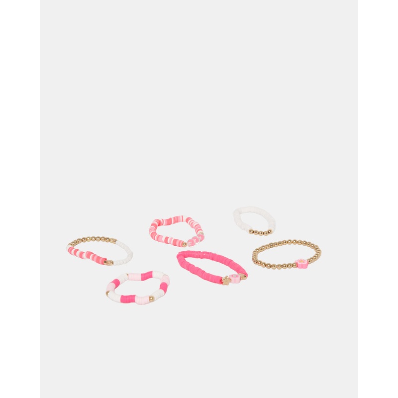 Girls Assorted Embellished Bracelet Set (7 Piece)