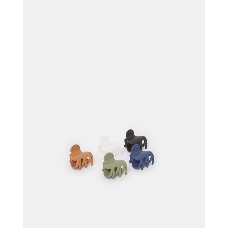 Women Assorted Hair Claw Set (5Piece)