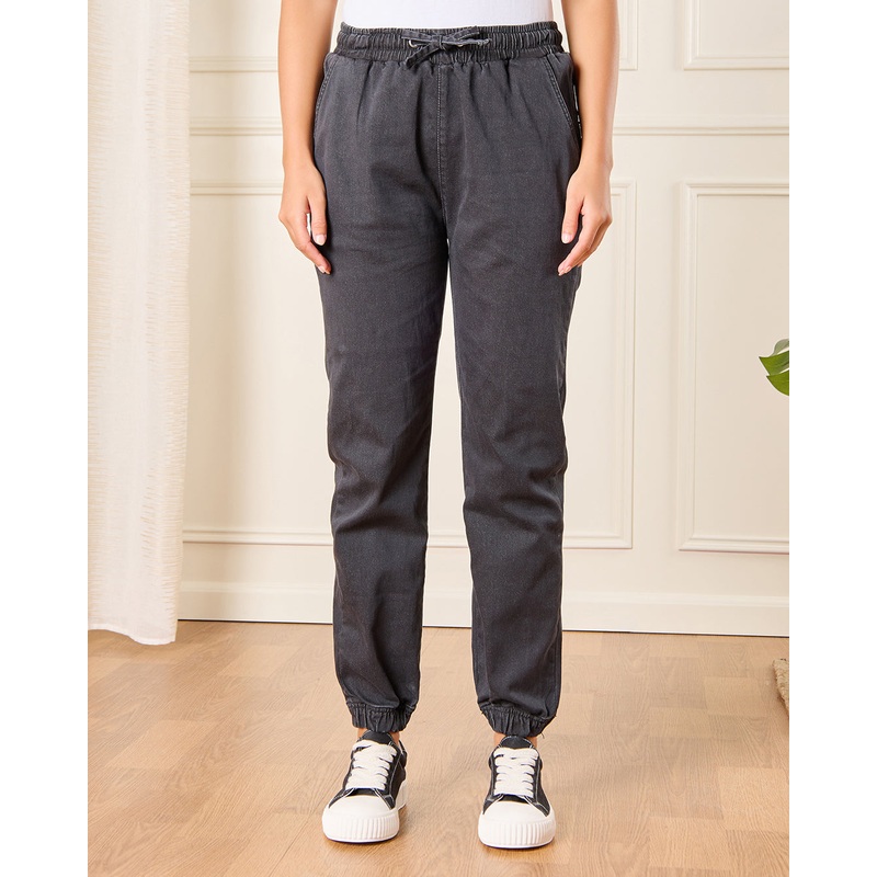 Women Charcoal Jogger Jeans|UK10|UK12|UK14|UK16|UK18