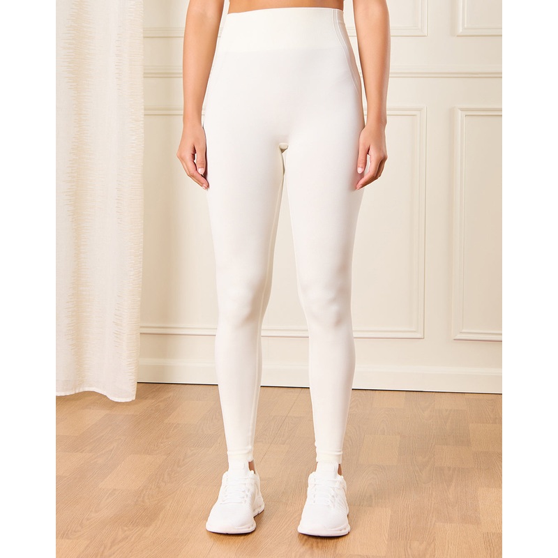 Women Ivory Active Leggings|Small|Medium|Large