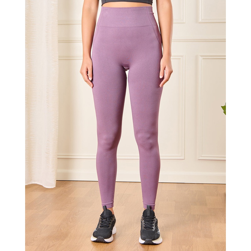 Women Purple Active Leggings|Small|Medium|Large