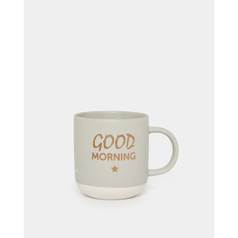 Grey Good Morning Beautiful Mug (13 Oz)
