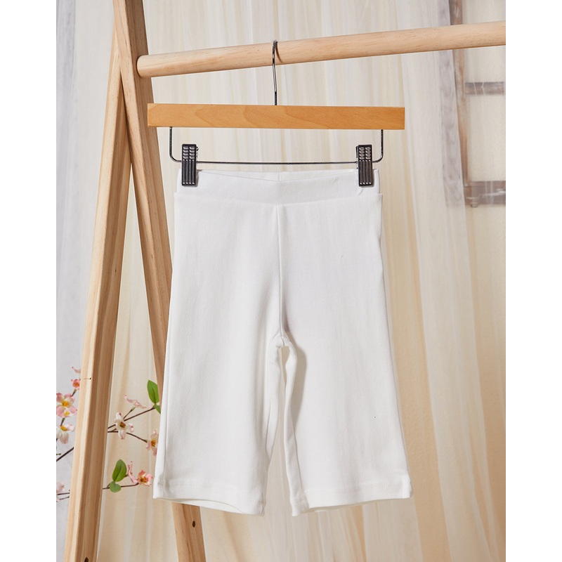 Infant Girls White Wide Leg Pant