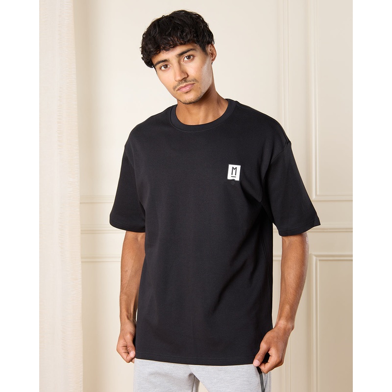 Men Black Short Sleeves T-Shirt
