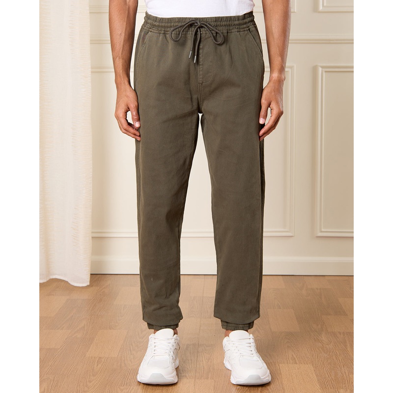 Men Brown Solid Joggers|Small|Medium|Large|X-Large|XX-Large