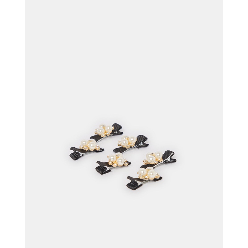 Women Assorted Embellished Hair Clip Set (Pack of 6)