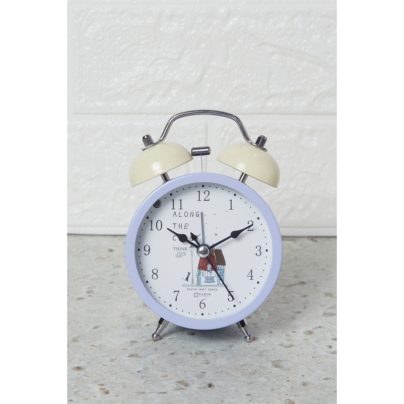 Purple Mini Alarm Clock
