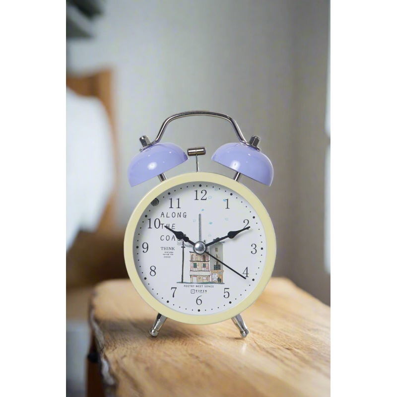 Yellow Mini Alarm Clock