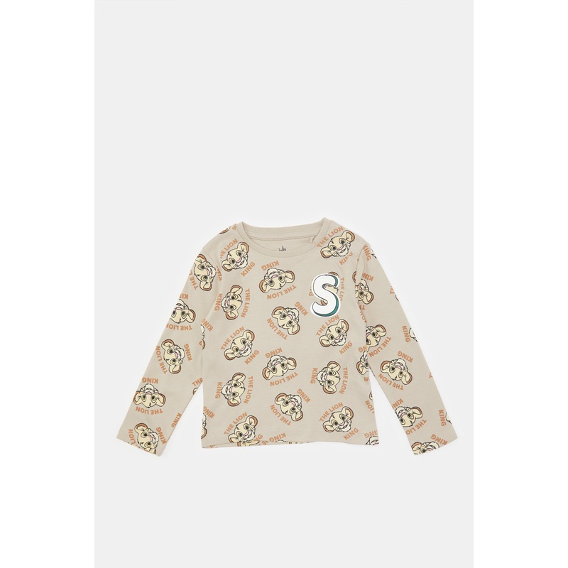 Infant Boys Beige Lion King T-Shirt