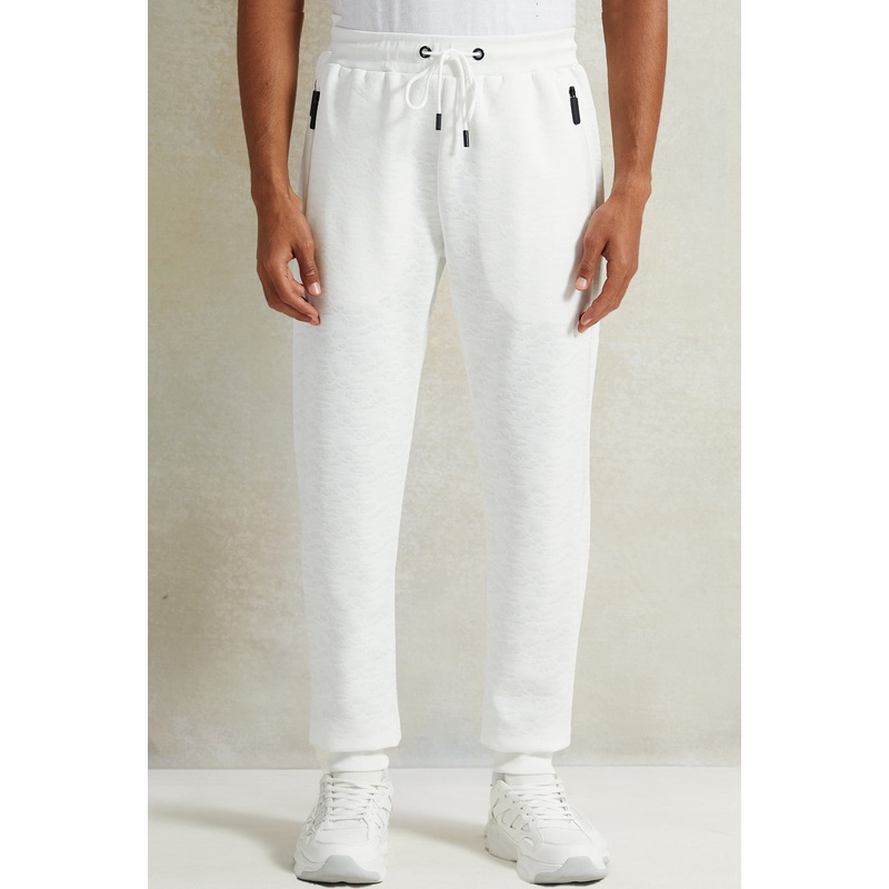 Men White Solid Active Pant|Small|Medium|Large|X-Large|XX-Large