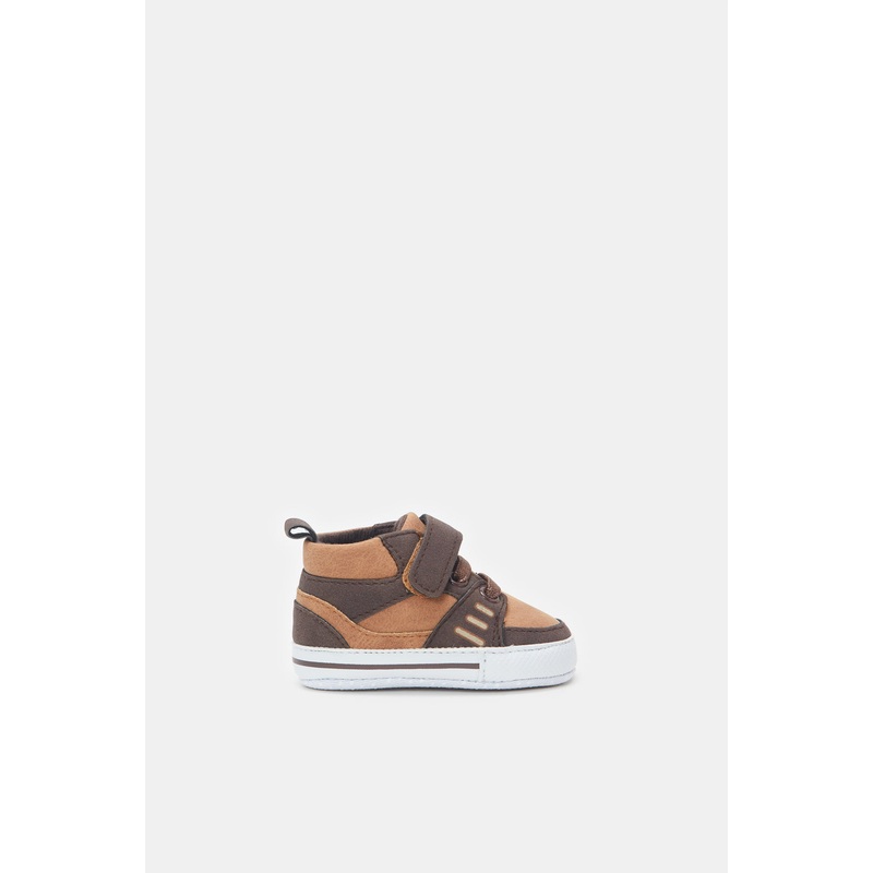 Baby Brown Pram Shoes|0-6 Months|6-12 Months|12-18 Months