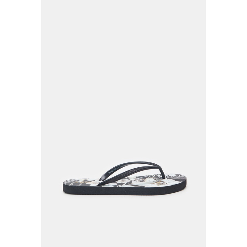 Women Black Printed Flip Flop|EU36|EU37|EU38|EU39|EU40|EU41