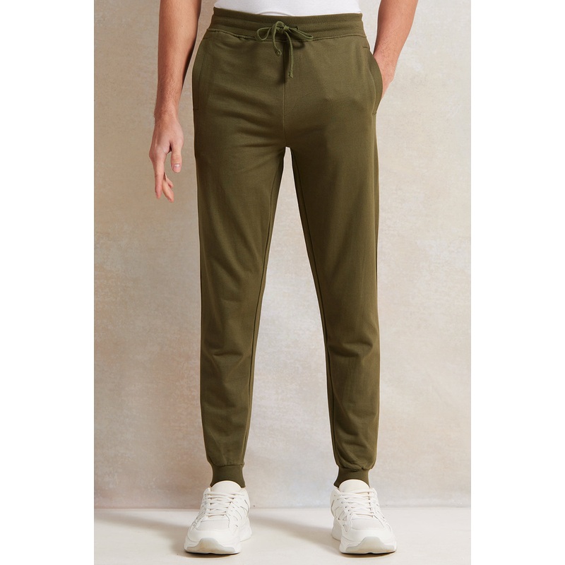 Men Olive Basic Track Pants|Small|Medium|Large|X-Large|XX-Large