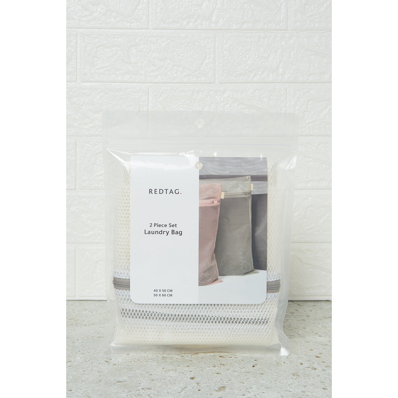 White Laundry Net Set Of (2 Piece)