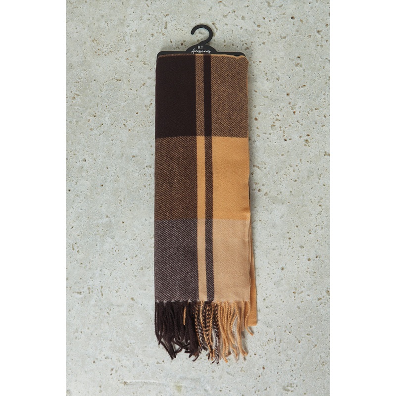 Women Multicolour Knitted Scarf
