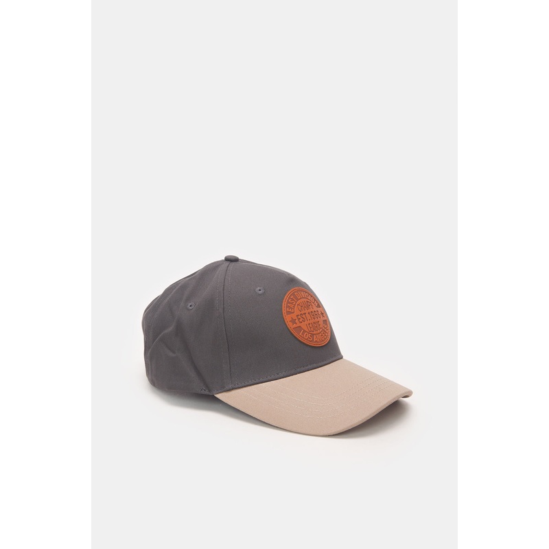 Men Multicolour Cap With Pu Patch