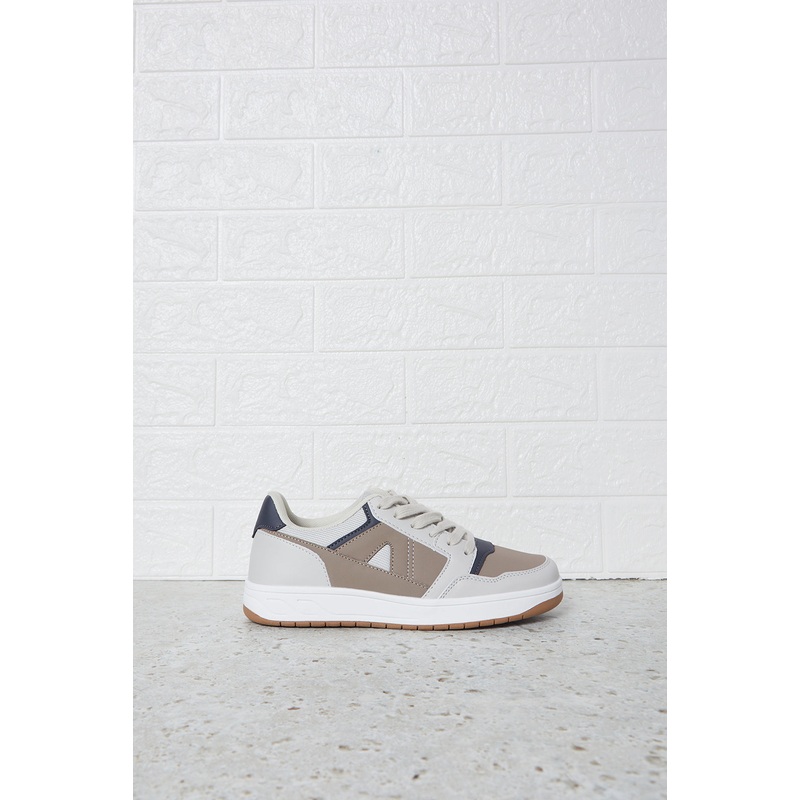 Senior Boys Multicolour Block Sneakers