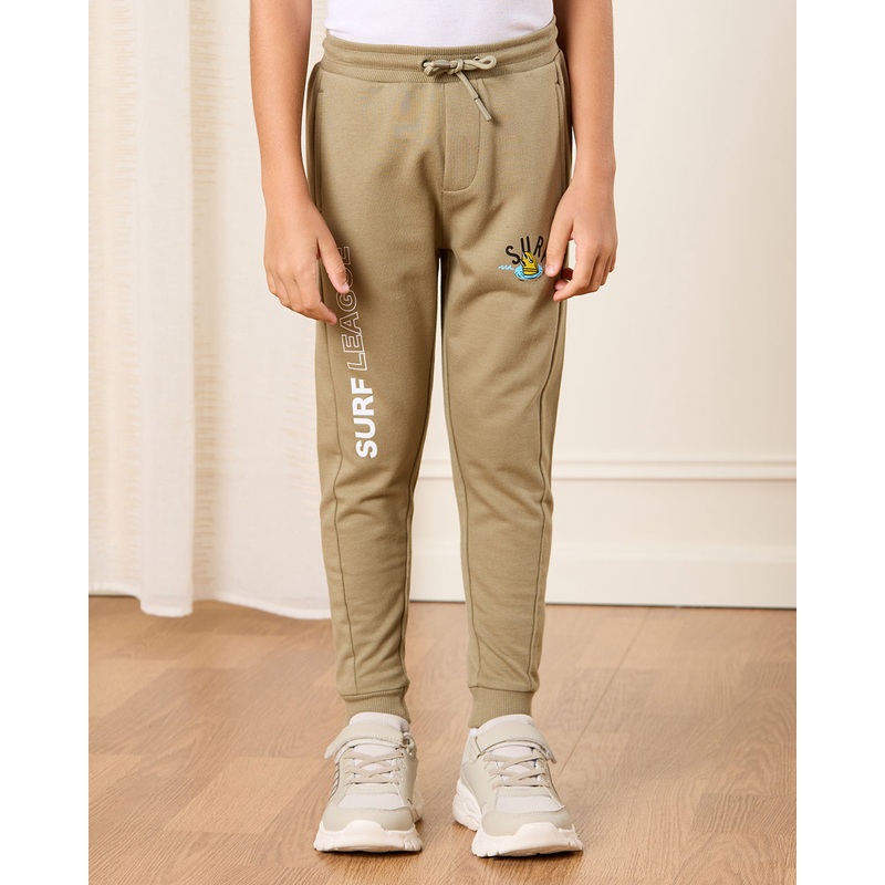 Boys Olive Print Active Pants|2-3 Years|3-4 Years|4-5 Years|5-6 Years|6-7 Years|7-8 Years