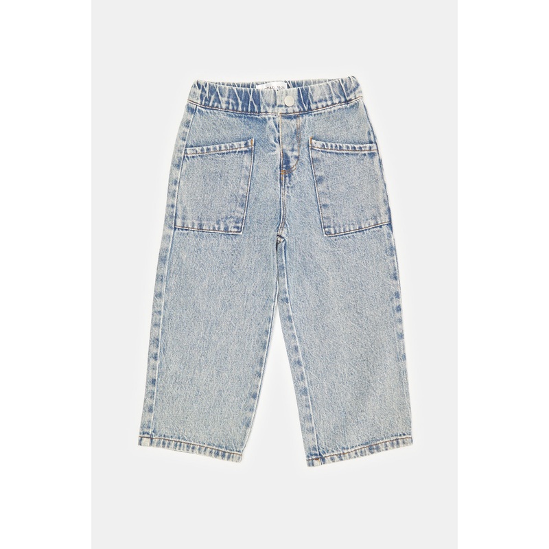 Infant Girls Blue Denim Jeans|3-6 Months|6-12 Months|12-18 Months|18-24 Months