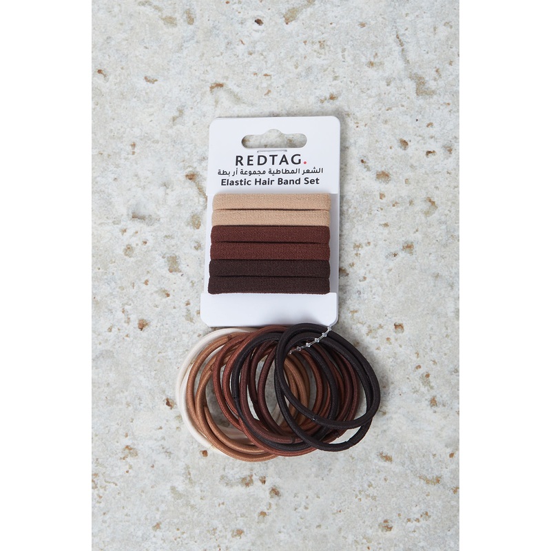 Women Assorted Hair Band And Elastic Hair Band Set (21 Piece)