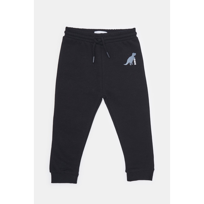Infant Boys Black And Grey Joggers Set (Pack of 2)