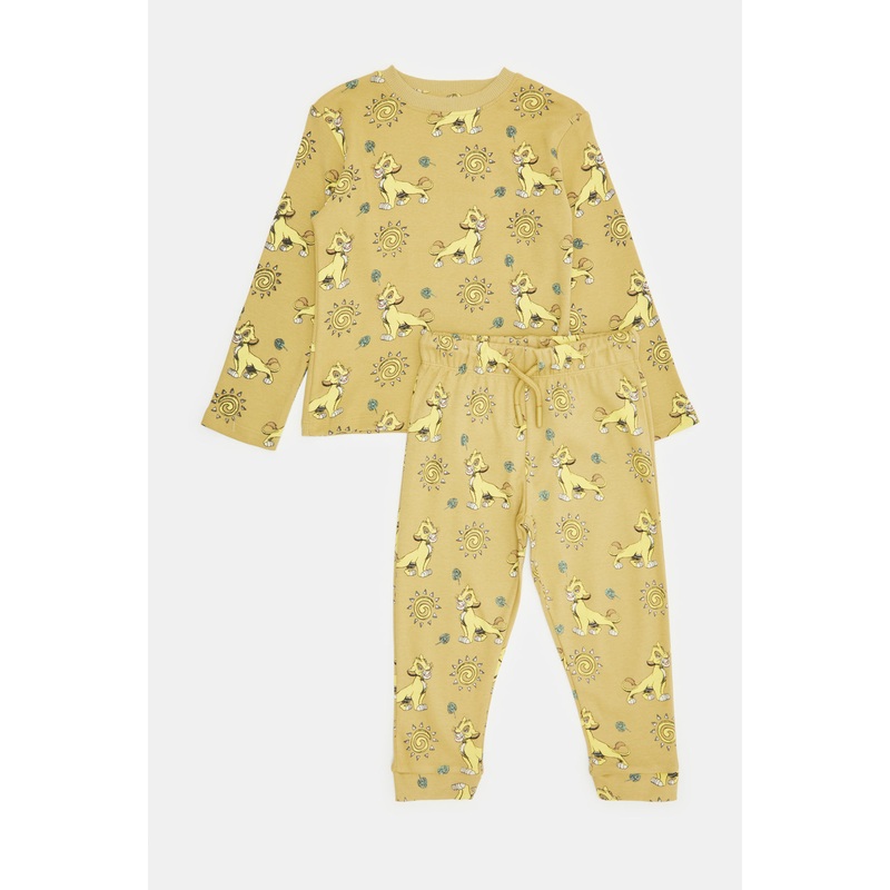 Infant Boys Brown Simba Printed Pyjama Set (2 Piece)