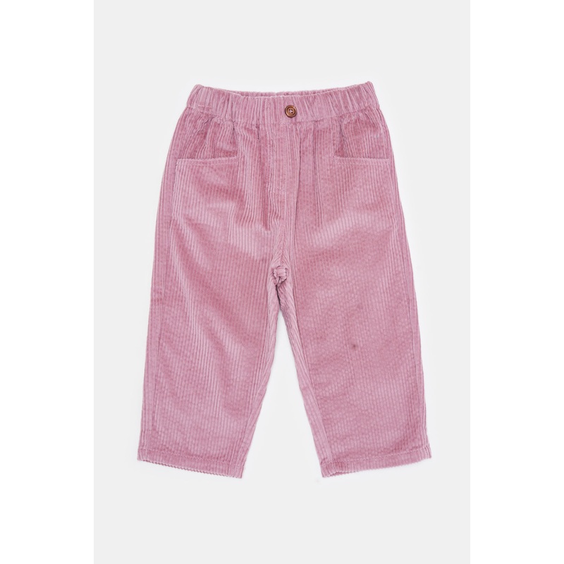 Infant Girls Pink Corduroy Trousers