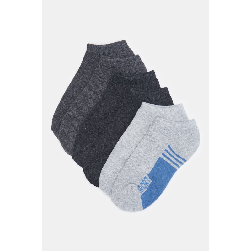 Senior Boys Assorted Ankle Length Socks (3 Pairs)