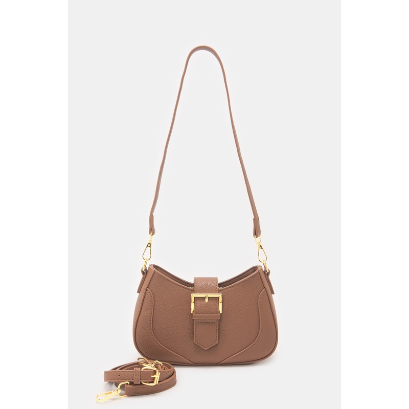Women Brown Handbag With Strap