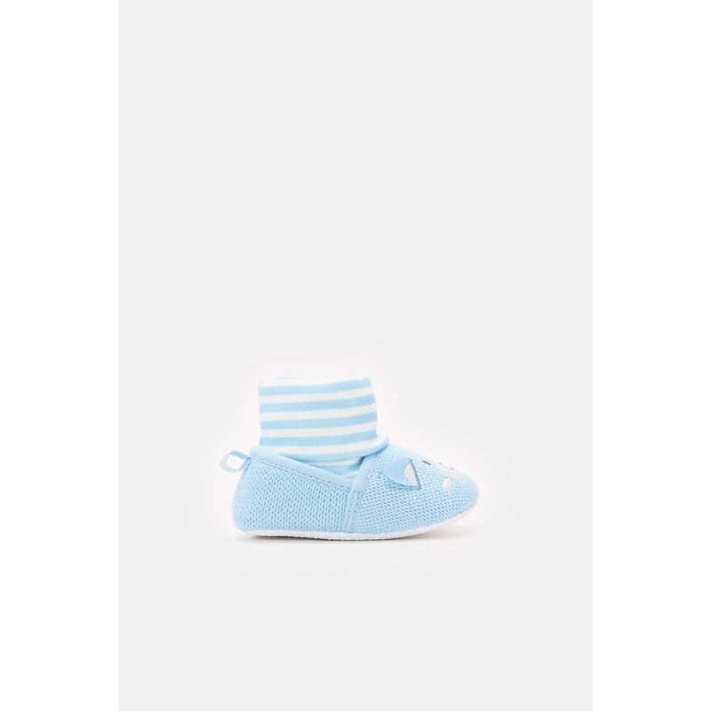 Babies Blue Bear Bootie|0-6 Months|6-12 Months|12-18 Months