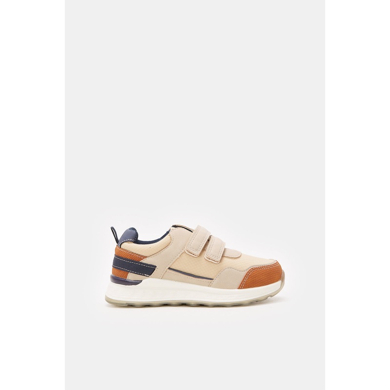 Boys Brown Velcro Sneakers|EU25|EU26|EU27|EU28|EU29|EU30