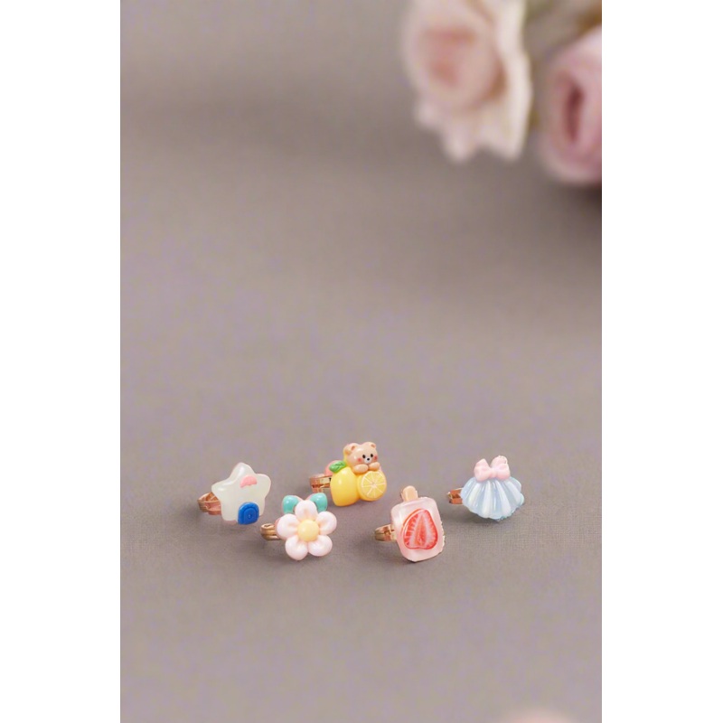 Girls Assorted Embellished Ring