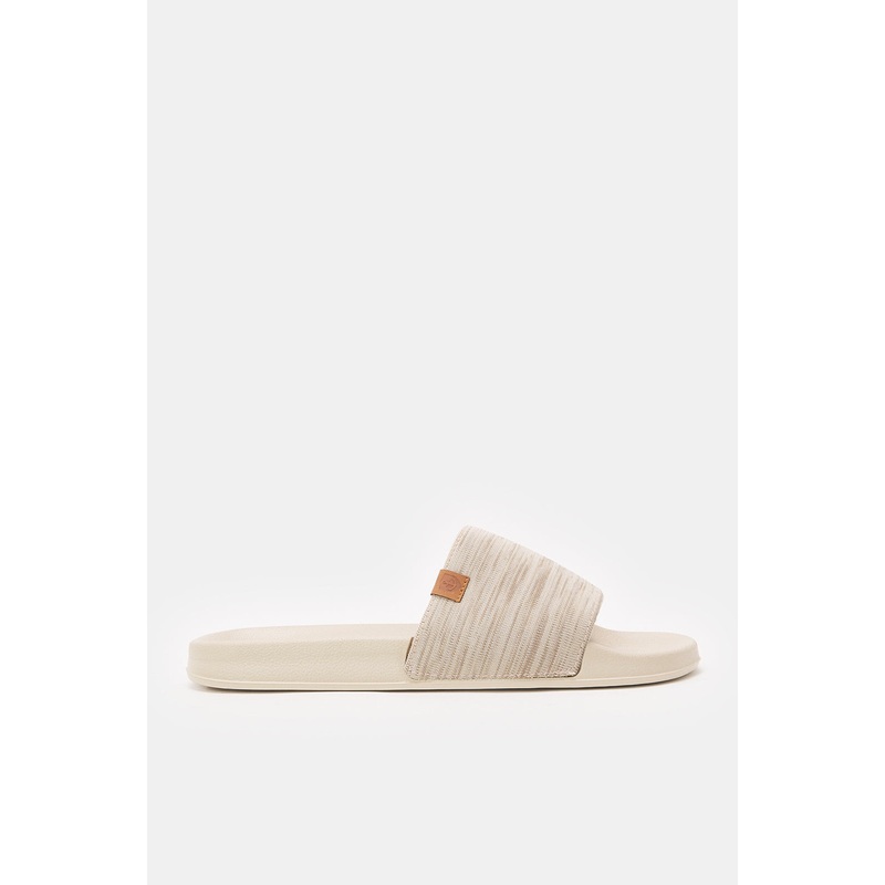 Men Beige Padded Slide|EU40|EU41|EU42|EU43|EU44|EU45
