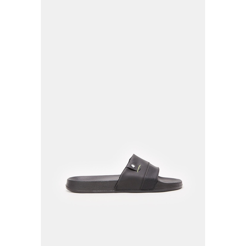 Men Black Padded Slide|EU40|EU41|EU42|EU43|EU44|EU45